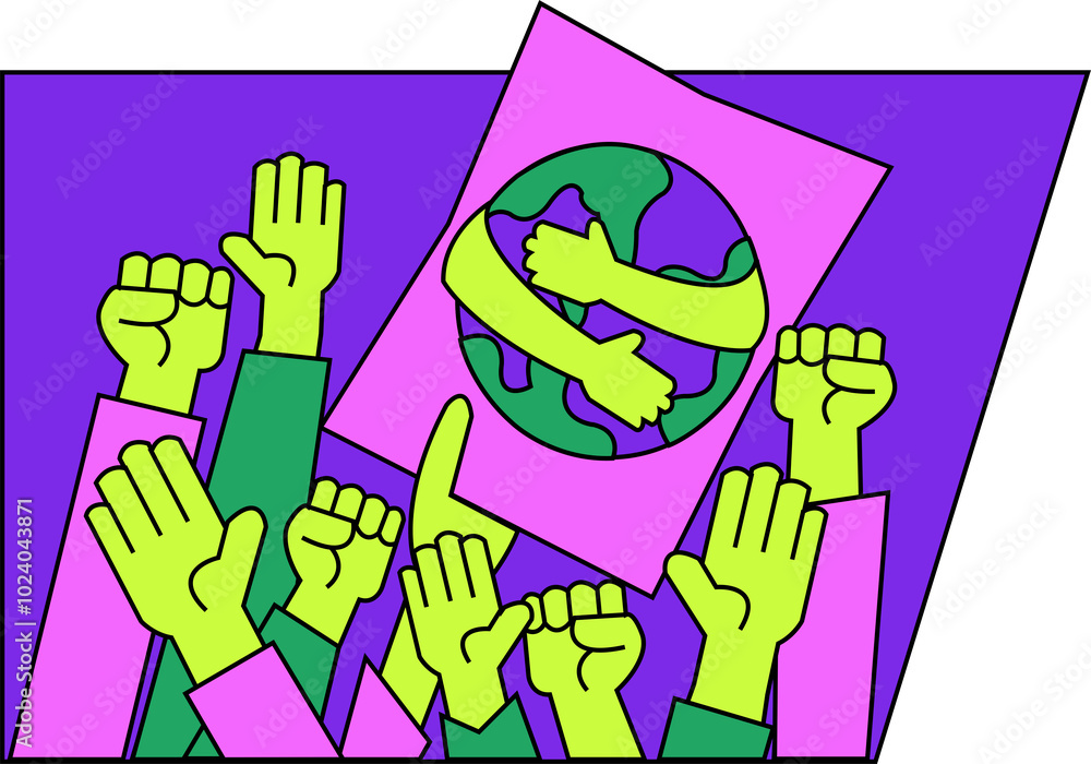 Illustration of People's Activities Illustration of People's Activities