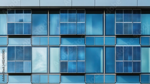 Transparent solar panels for windows  see-through solar panels integrated into modern building windows  