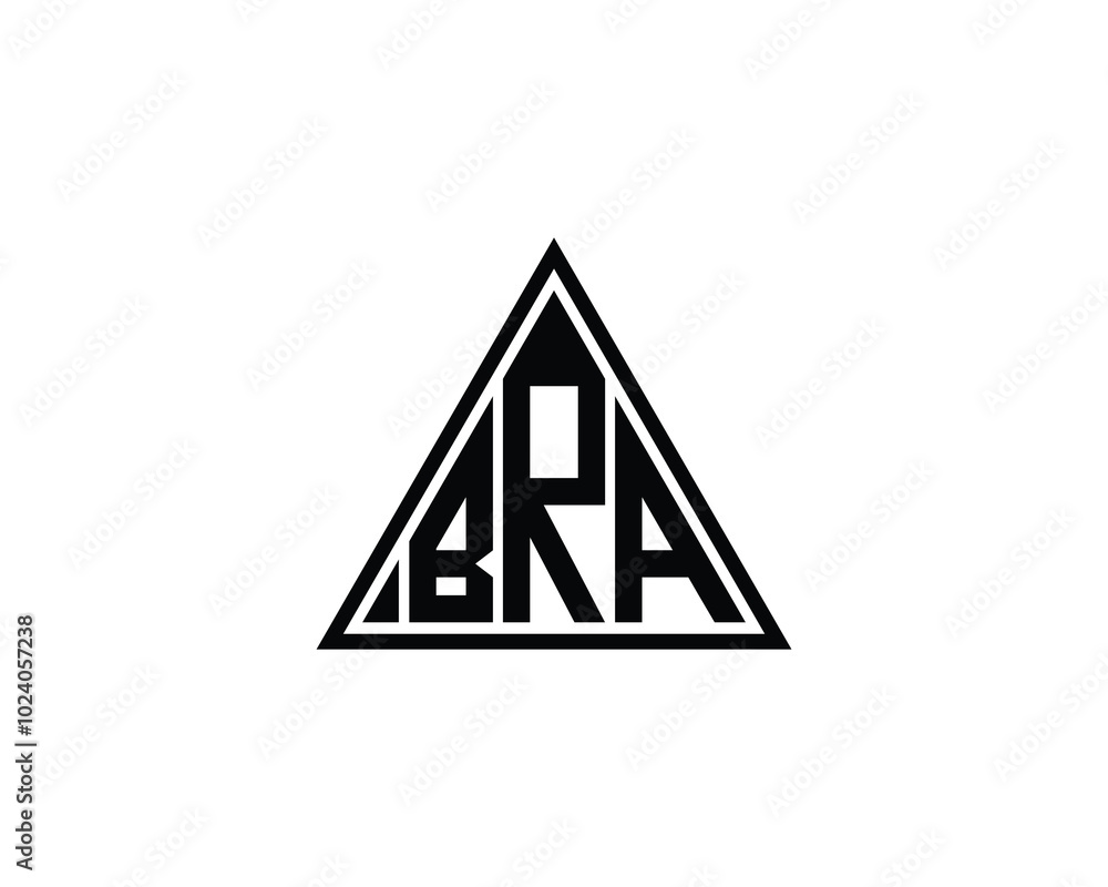 BRA logo design vector template. BRA BRA logo design vector template. BRA