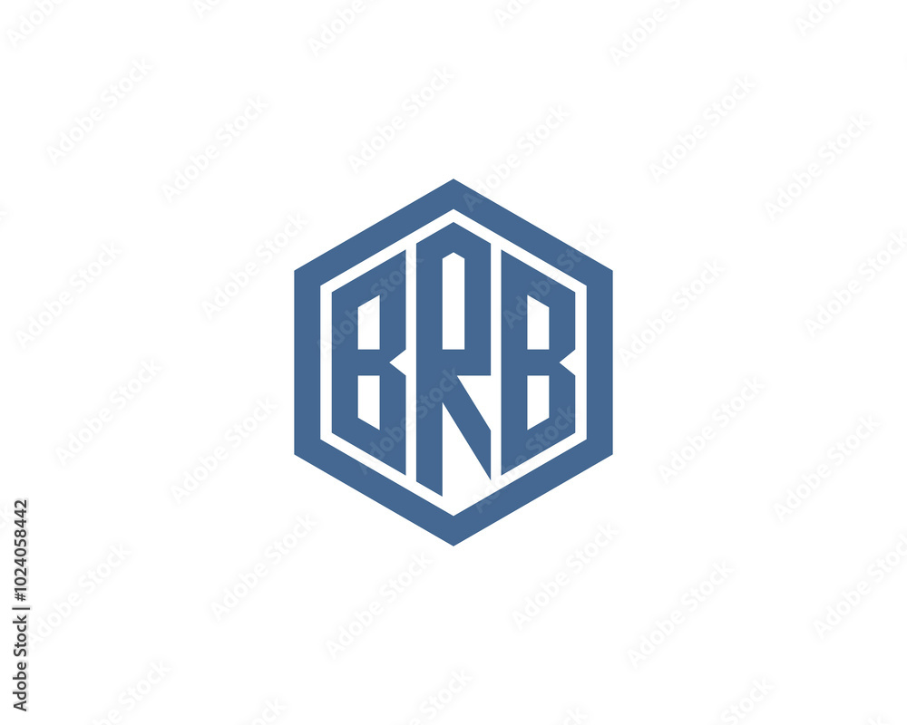 BRB logo design vector template. BRB BRB logo design vector template. BRB