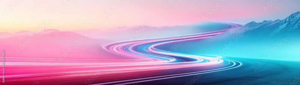 Pathways to Innovation: Futuristic AI-Generated Landscape Leading the Future of Technology Pathways to Innovation: Futuristic AI-Generated Landscape Leading the Future of Technology