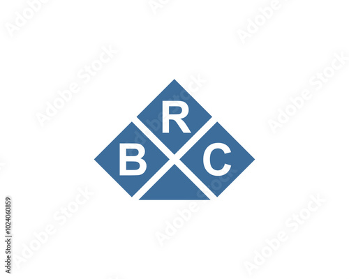 BRC logo design vector template. BRC