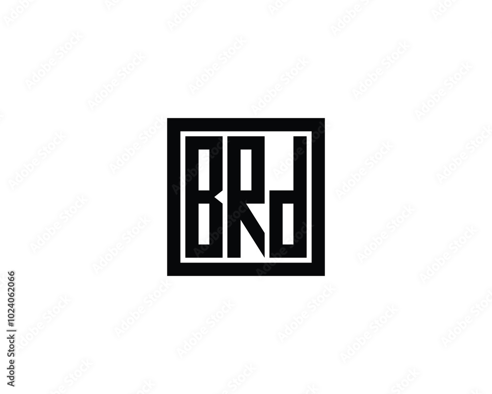 BRD logo design vector template. BRD BRD logo design vector template. BRD