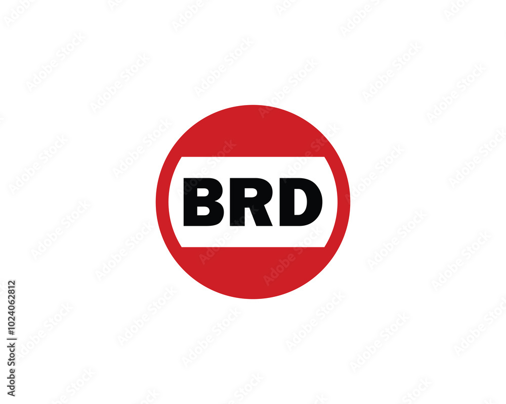 BRD logo design vector template. BRD BRD logo design vector template. BRD