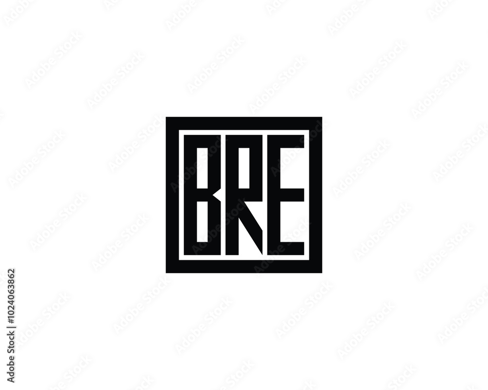 BRE logo design vector template. BRE BRE logo design vector template. BRE