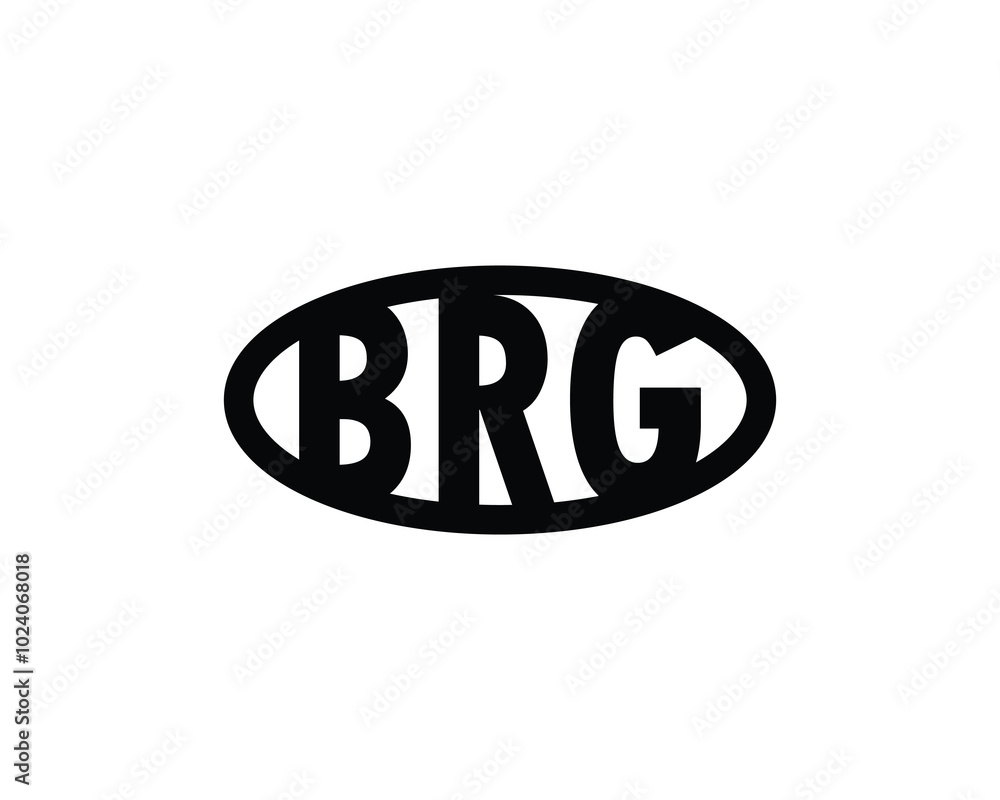 BRG logo design vector template. BRG BRG logo design vector template. BRG