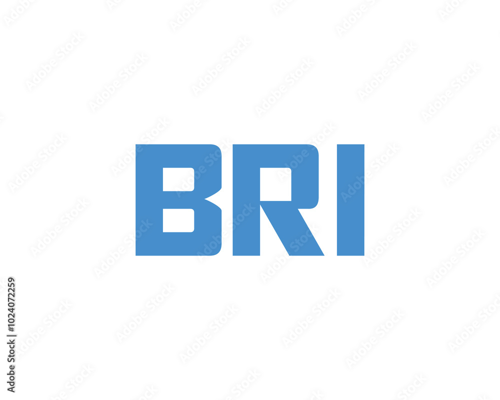 BRI logo design vector template. BRI BRI logo design vector template. BRI