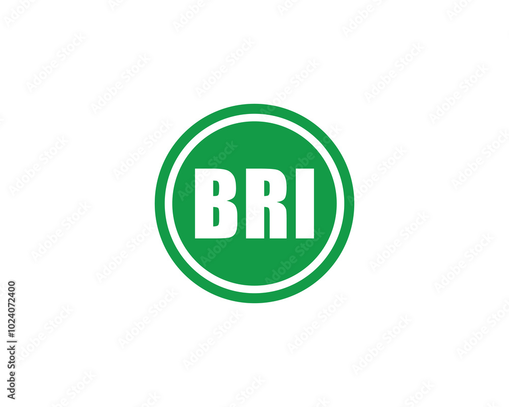 BRI logo design vector template. BRI BRI logo design vector template. BRI