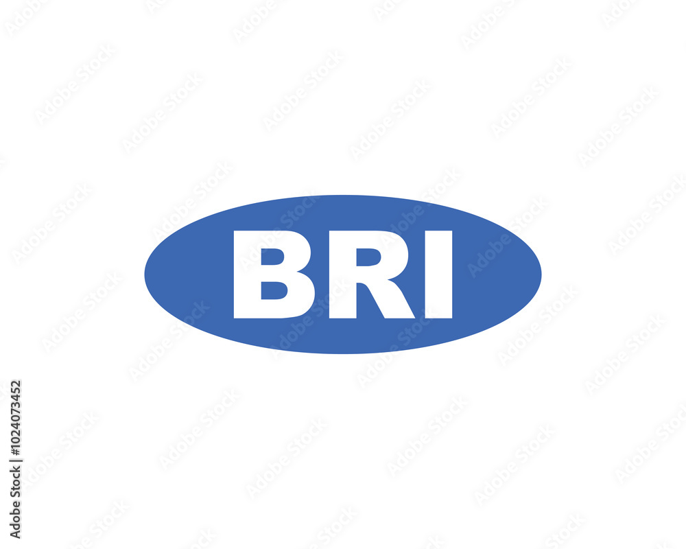 BRI logo design vector template. BRI BRI logo design vector template. BRI