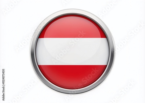 Austria National Flag Vector Icon Design - Round Circle Flag of Austria for Creative Projects and Graphic Use Free Download Austria National Flag Vector Icon Design - Round Circle Flag of Austria for Creative Projects and Graphic Use - GFXLoad
