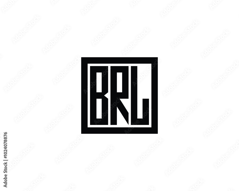 BRL logo design vector template. BRL BRL logo design vector template. BRL