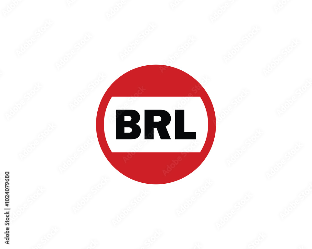 BRL logo design vector template. BRL BRL logo design vector template. BRL
