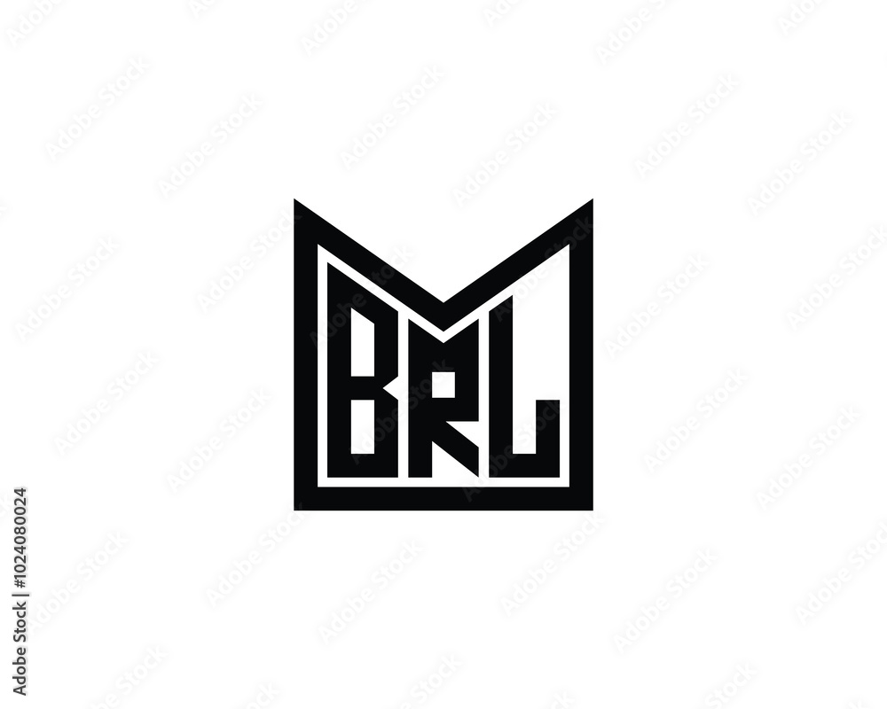 BRL logo design vector template. BRL BRL logo design vector template. BRL