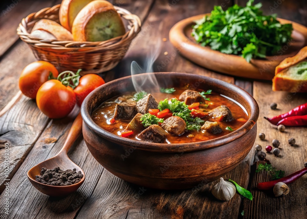 Chanfaina Meat Stew - Traditional Comfort Food with Rich Ingredients and Flavorful Presentation Chanfaina Meat Stew - Traditional Comfort Food with Rich Ingredients and Flavorful Presentation