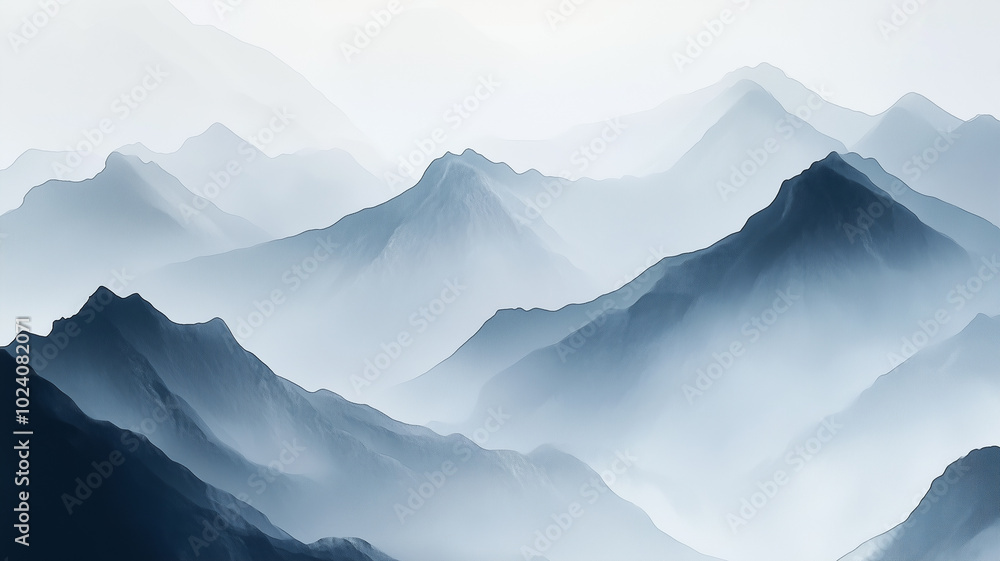 mountains in the snow mountains in the snow