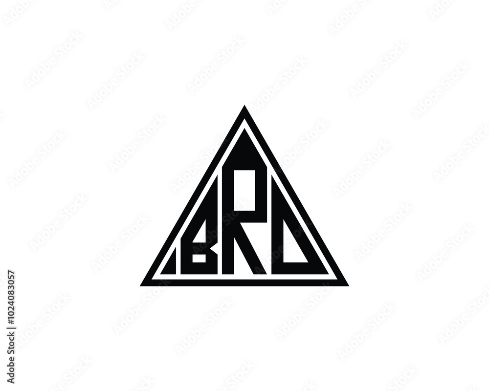 BRO logo design vector template. BRO BRO logo design vector template. BRO