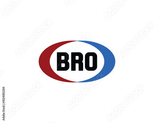 BRO logo design vector template. BRO