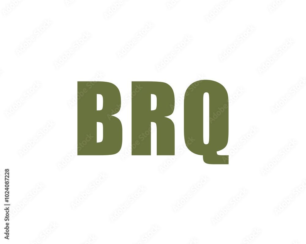 BRQ logo design vector template. BRQ BRQ logo design vector template. BRQ