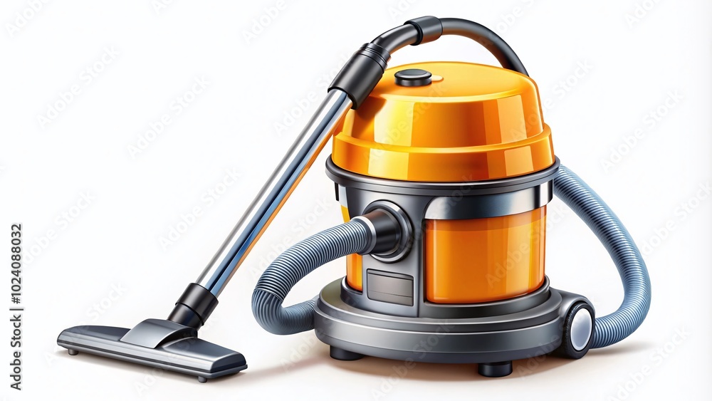 Fototapeta premium Commercial Vacuum Cleaner Icon for Effective Cleaning Solutions - Vector Illustration of Washing Vacuum Cleaner Design