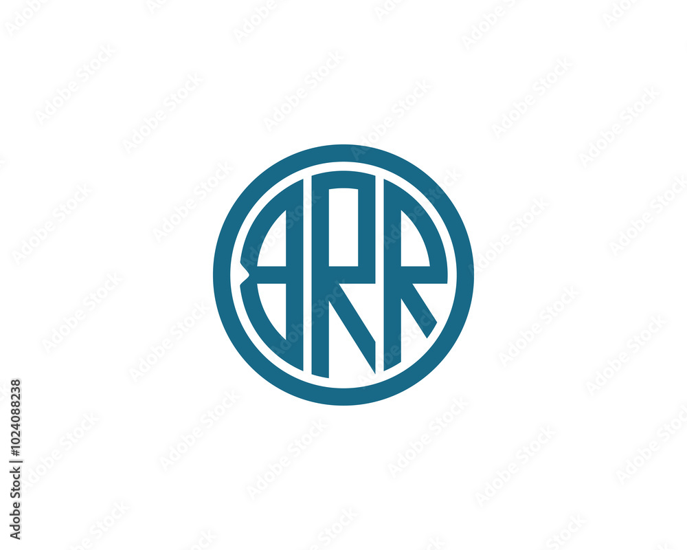 BRR logo design vector template. BRR BRR logo design vector template. BRR