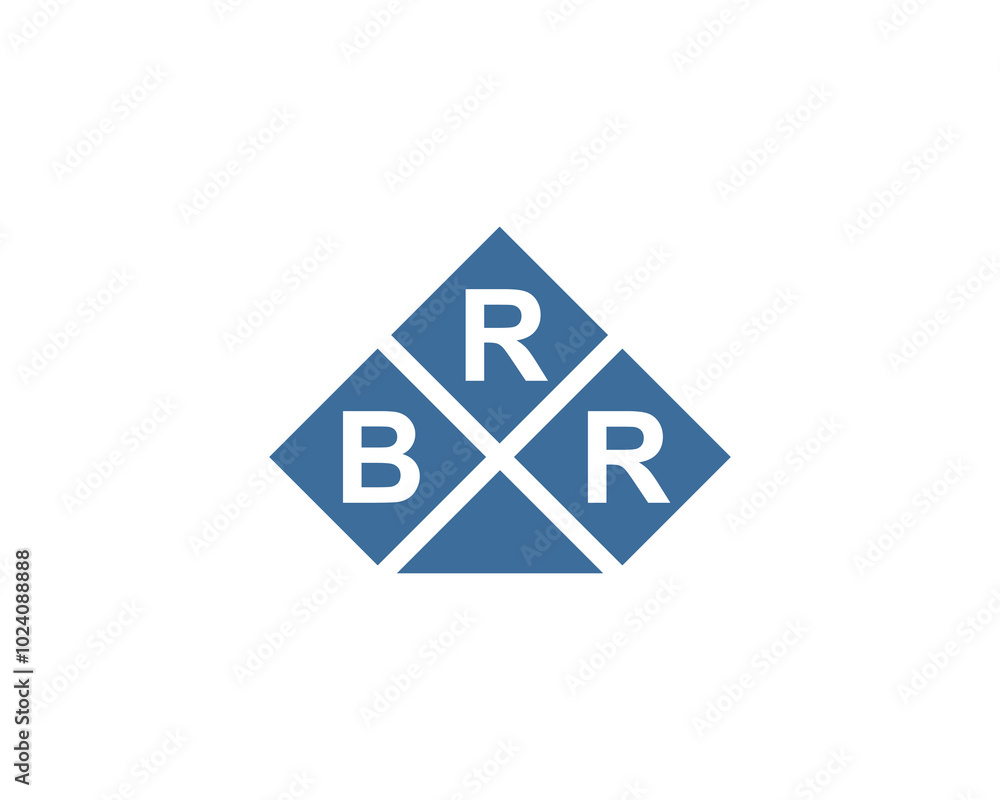 BRR logo design vector template. BRR BRR logo design vector template. BRR