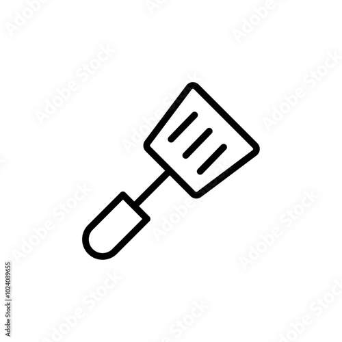 Cooking spatula icon Outline vector for web ui