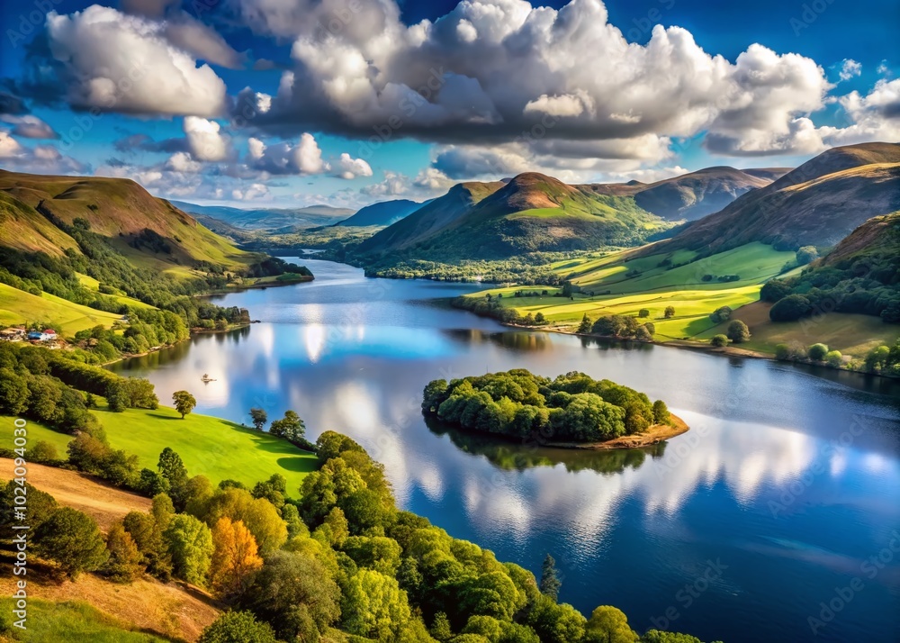 Discover the Serene Beauty of Ullswater: A Stunning Lake in the Lake District National Park, Perfect for Nature Discover the Serene Beauty of Ullswater: A Stunning Lake in the Lake District National Park, Perfect for Nature