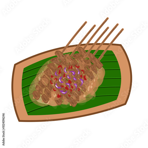 Chicken Satay, Sate Ayam
Beef satay