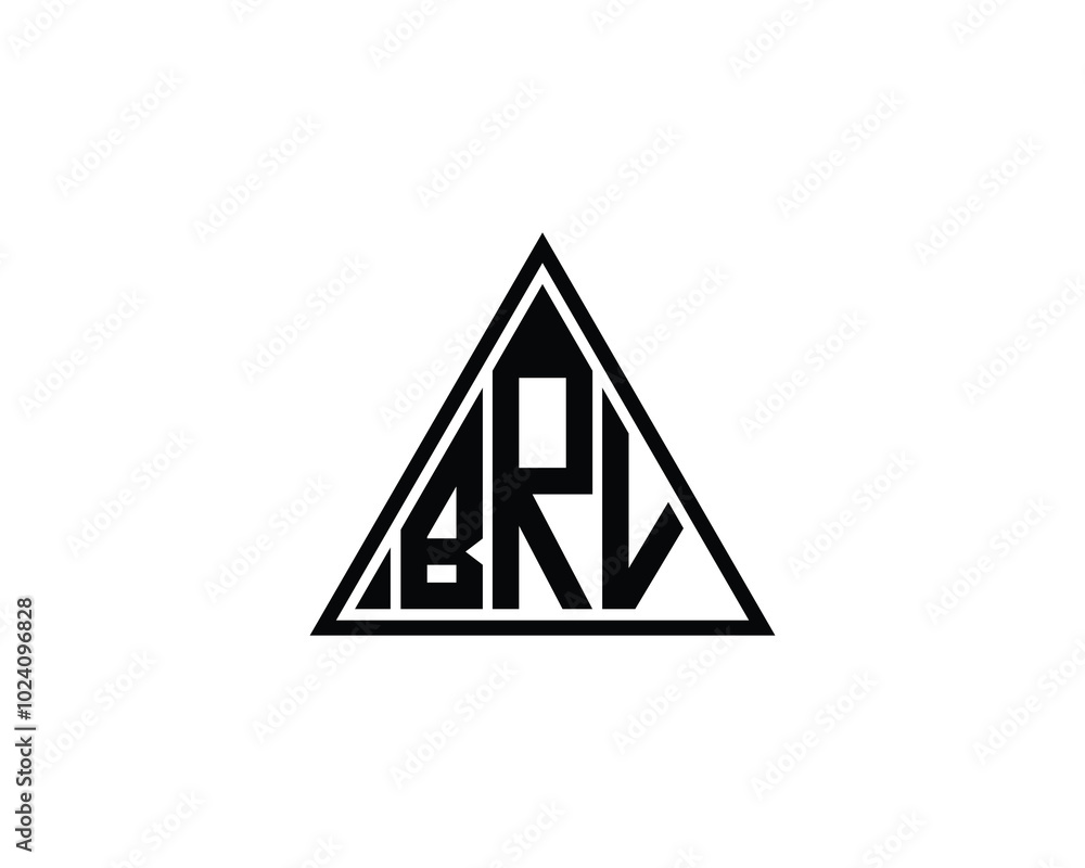 BRV logo design vector template. BRV BRV logo design vector template. BRV