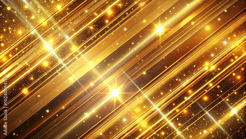 Elegant Luxury Background with Diagonal Golden Lines and Sparkling Light Effects for Premium Design Projects Elegant Luxury Background with Diagonal Golden Lines and Sparkling Light Effects for Premium Design Projects