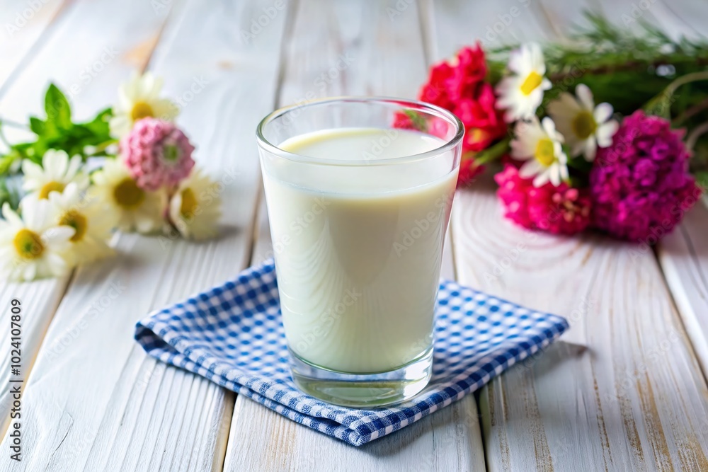 Fresh Milk in Glass on White Background for Dairy Products, Cooking Recipes, Healthy Lifestyle, and Nutrition Concepts Fresh Milk in Glass on White Background for Dairy Products, Cooking Recipes, Healthy Lifestyle, and Nutrition Concepts