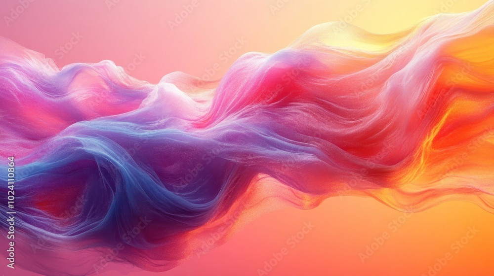 A vibrant, flowing abstract design with soft, colorful waves blending in a dreamy atmosphere. A vibrant, flowing abstract design with soft, colorful waves blending in a dreamy atmosphere.