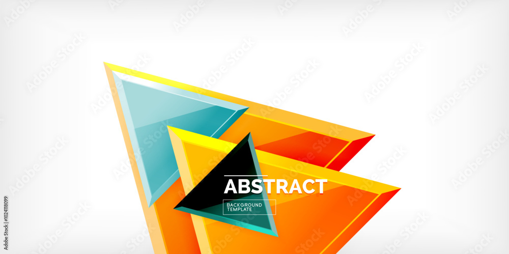 Triangle glass shapes geometric abstract background. Vector Illustration For Wallpaper, Banner, Background, Card, Book Illustration, landing page Triangle glass shapes geometric abstract background. Vector Illustration For Wallpaper, Banner, Background, Card, Book Illustration, landing page