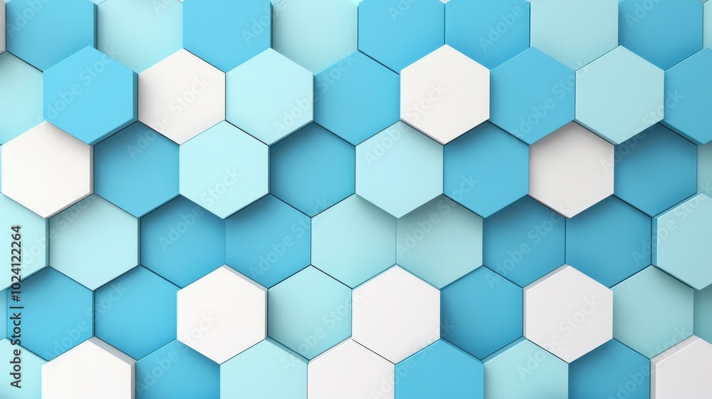 Explore a stylish hexagonal pattern design in shades of blue and gray, bringing modern elegance to any space. Explore a stylish hexagonal pattern design in shades of blue and gray, bringing modern elegance to any space.