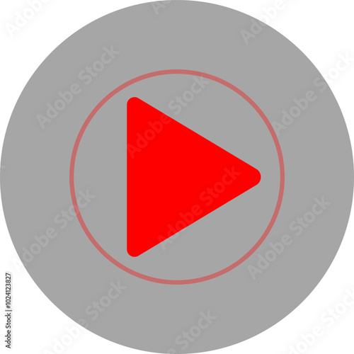 Free Download Click, push, record button on multimedia app window interface. Empty movie computer screen. Play icon. - GFXLoad