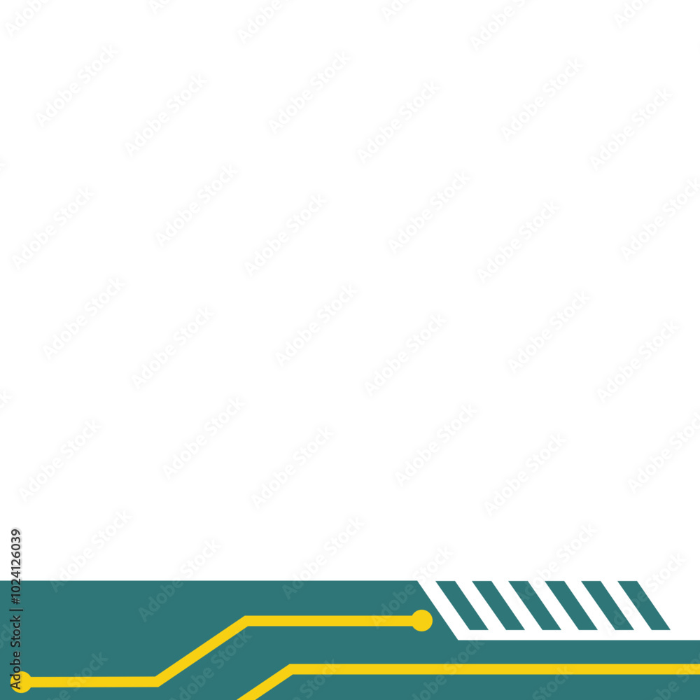 Tech Futuristic Footer Tech Futuristic Footer
