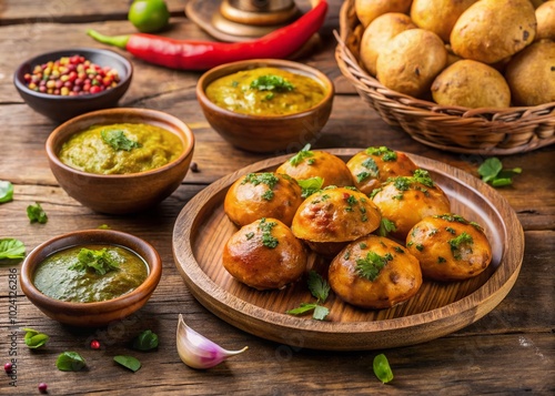 Litti Chokha - Authentic Bihari Sattu Litty Delight, Traditional Indian Cuisine