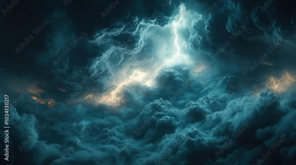 dark and ominous storm clouds swirl with flashes of lightning the smoke intertwining with the dramatic sky creating a powerful and eerie atmosphere against a stark white background dark and ominous storm clouds swirl with flashes of lightning the smoke intertwining with the dramatic sky creating a powerful and eerie atmosphere against a stark white background