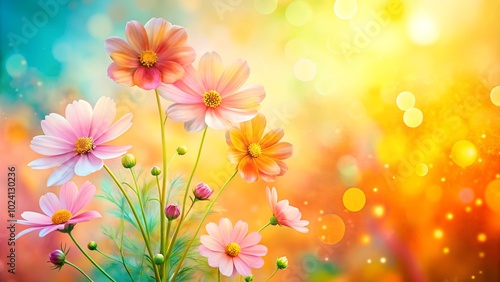 spring flowers background