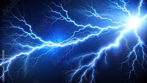 lightning bolts and electrifying lightning effect in the dynamic Tilted Angle style