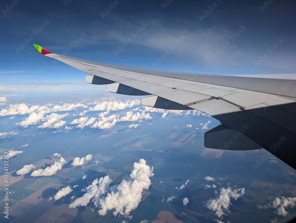 Obraz premium view from the plane