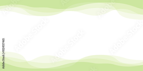 波のイメージのフレーム