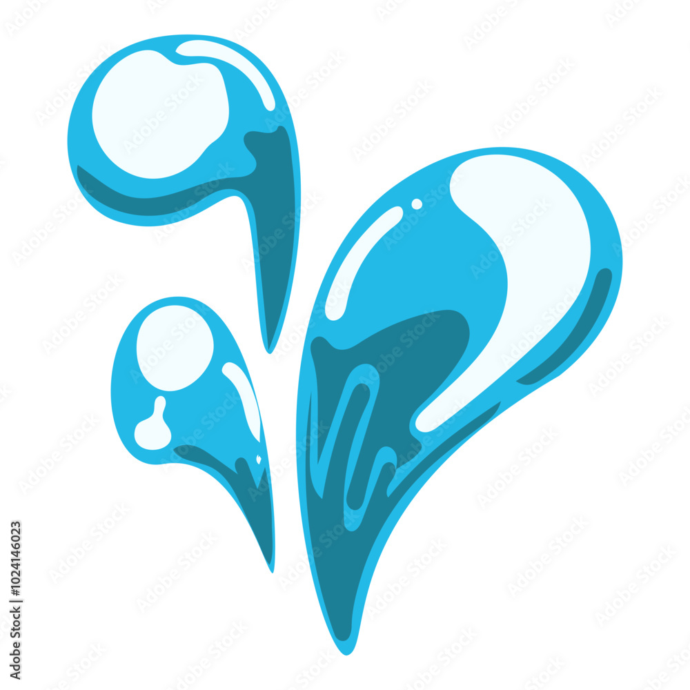 water splash elements water splash elements