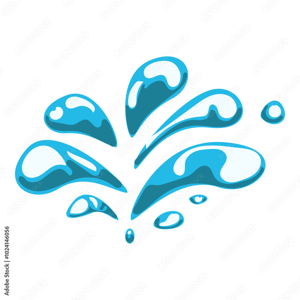 water splash elements