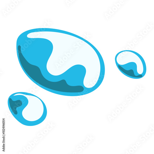 water splash elements
