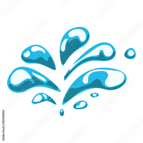 water splash elements