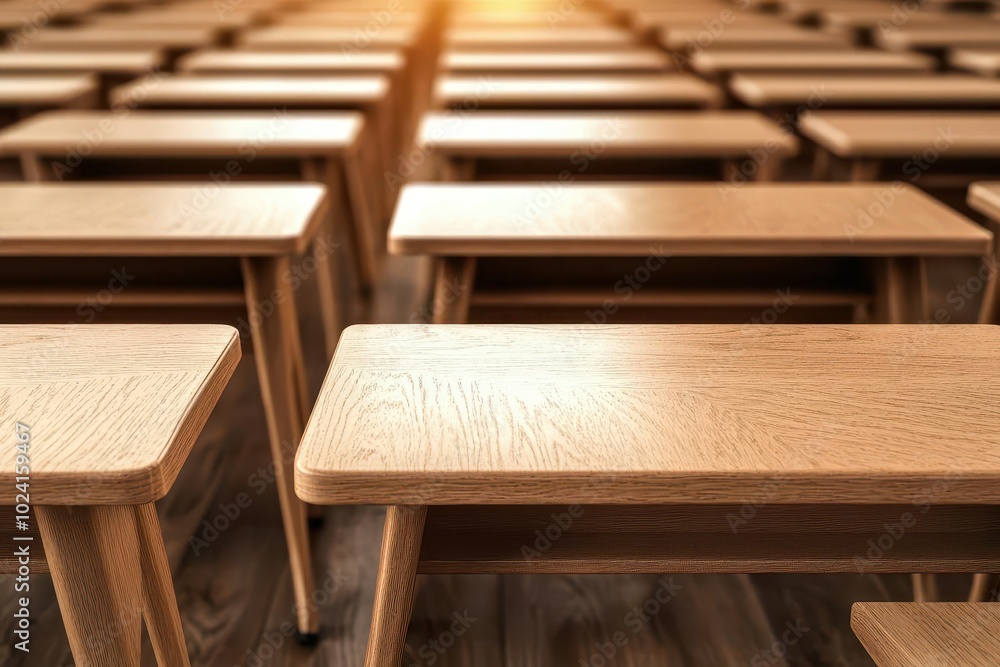 A classroom being rearranged into an organized seating system, with desks aligned in perfect rows, rearrange, organize, system A classroom being rearranged into an organized seating system, with desks aligned in perfect rows, rearrange, organize, system