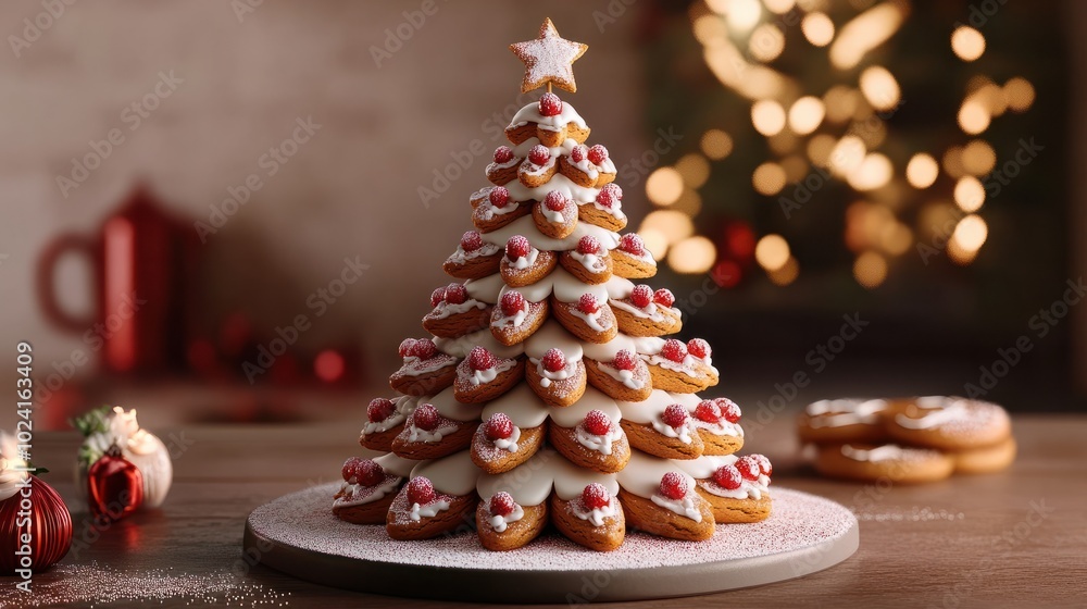 Gingerbread Christmas Tree Gingerbread Christmas Tree