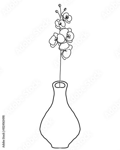 Line art plants in vases, drawn with minimalist strokes and a calm aesthetic. Each artwork captures the simple beauty of nature — clean lines, gentle curves, and balanced composition that reflect peac