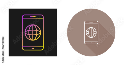 News on Mobile Vector Icon